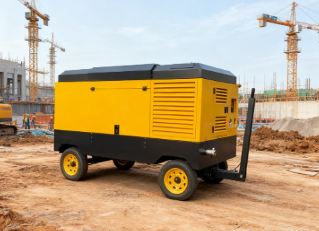 Applications of SEIZEAIR Portable Air Compressors in the Construction Sector