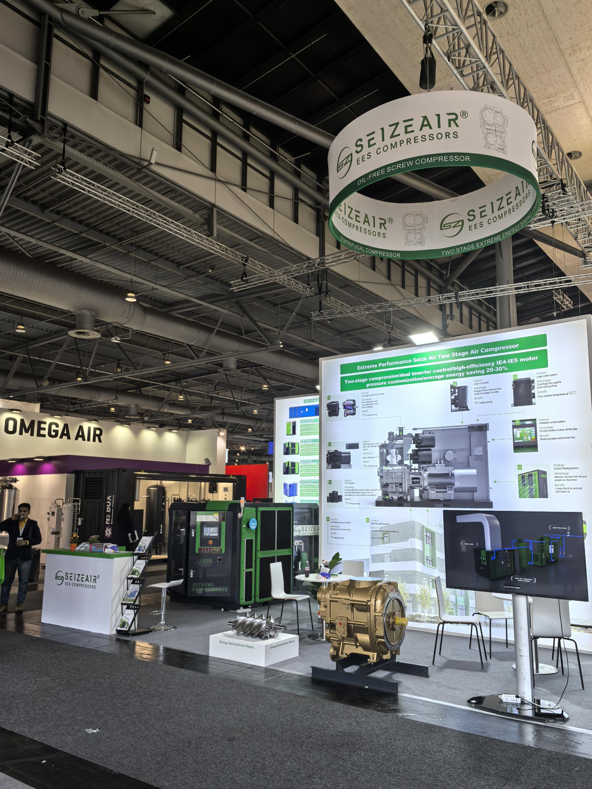 Celebrating SEIZE AIR’s Successful Participation at Hannover Messe 2025