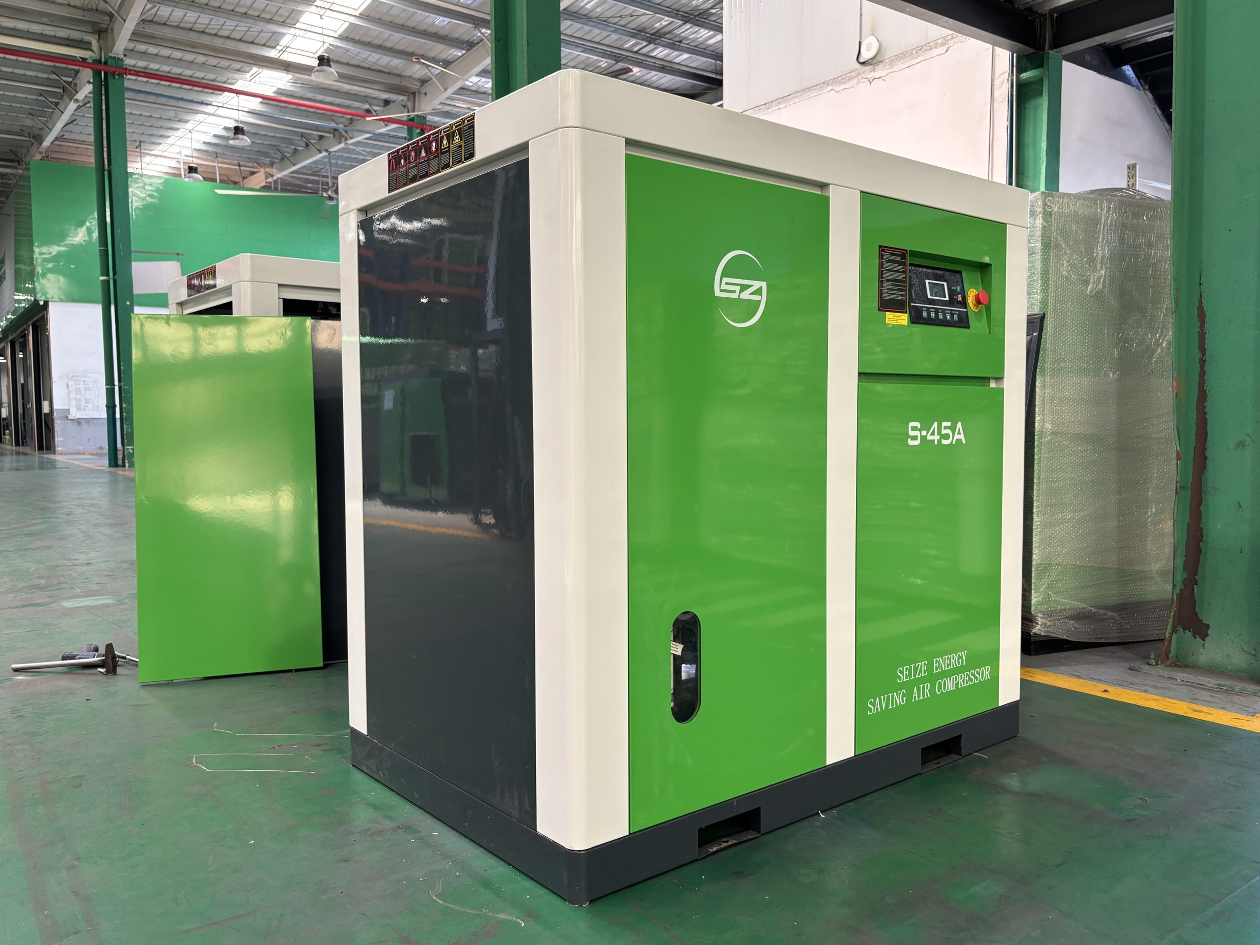 High-efficiency variable frequency screw air compressors: revolutionising industrial energy usage